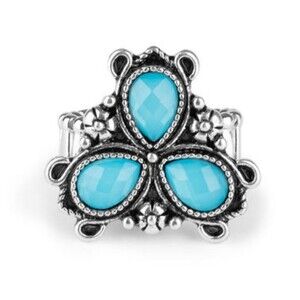 Paparazzi Ambrosial Garden Blue Ring